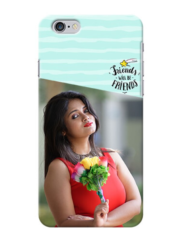 Custom iPhone 6 Plus Mobile Back Covers: Friends Picture Icon Design