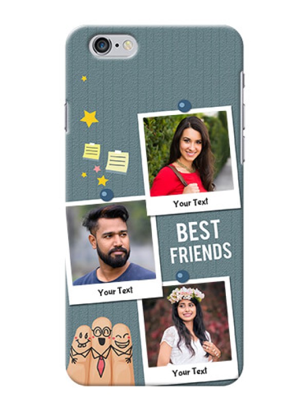 Custom iPhone 6 Plus Mobile Cases: Sticky Frames and Friendship Design