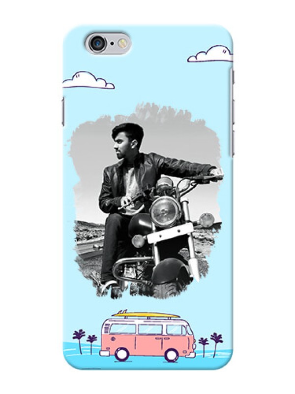 Custom iPhone 6 Plus Mobile Covers Online: Travel & Adventure Design