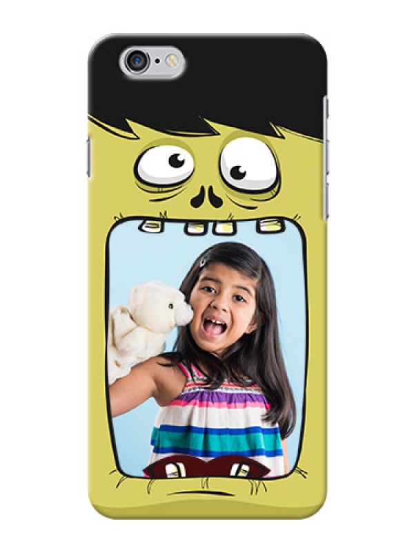Custom iPhone 6 Plus Mobile Covers: Cartoon monster back case Design