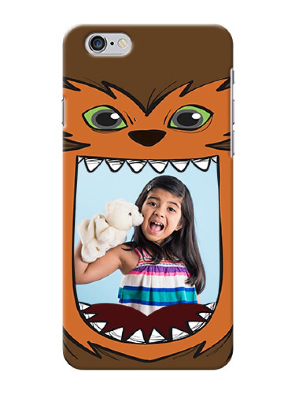Custom iPhone 6 Plus Phone Covers: Owl Monster Back Case Design