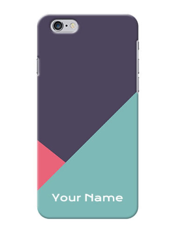 Custom iPhone 6 Plus Custom Phone Cases: Tri Color abstract Design