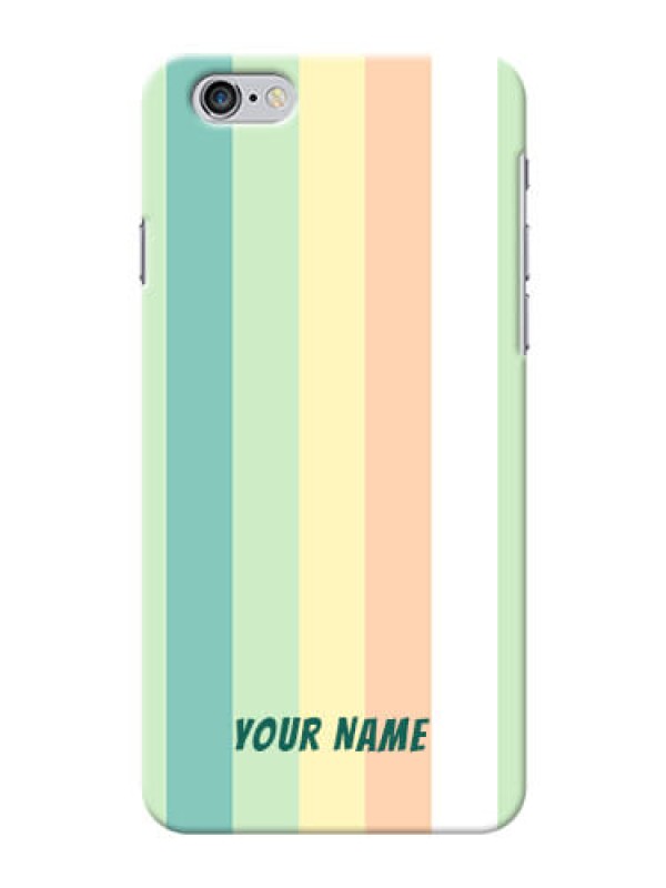 Custom iPhone 6 Plus Back Covers: Multi-colour Stripes Design