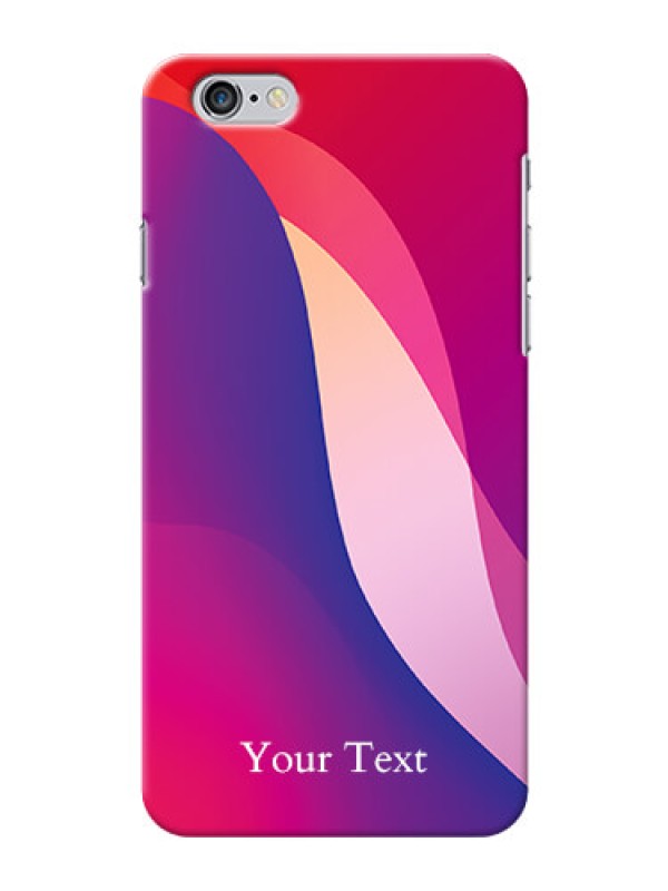 Custom iPhone 6 Plus Mobile Back Covers: Digital abstract Overlap Design