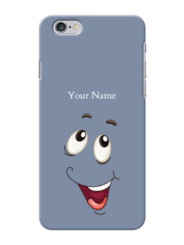 Custom iPhone 6 Plus Phone Back Covers: Laughing Cartoon Face Design