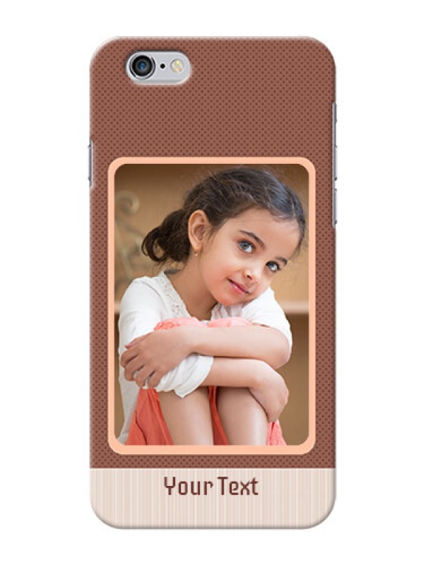Custom iPhone 6 Phone Covers: Simple Pic Upload Design