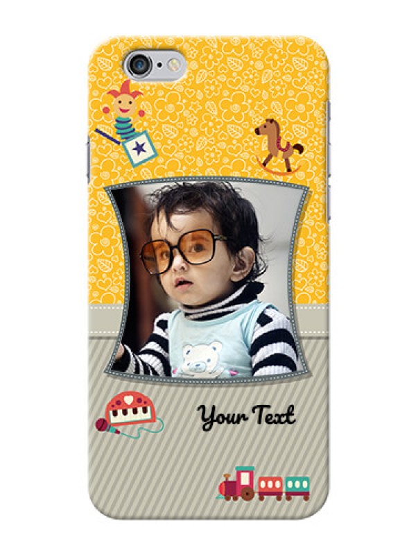 Custom iPhone 6 Mobile Cases Online: Baby Picture Upload Design