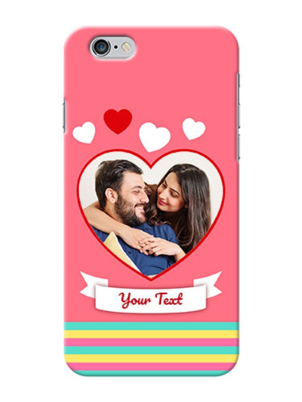 Custom iPhone 6 Personalised mobile covers: Love Doodle Design