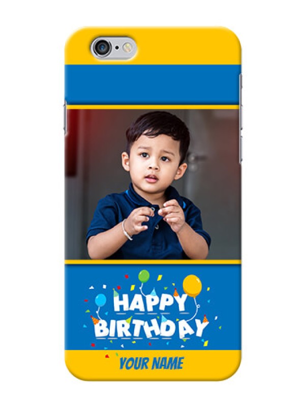 Custom iPhone 6 Mobile Back Covers Online: Birthday Wishes Design