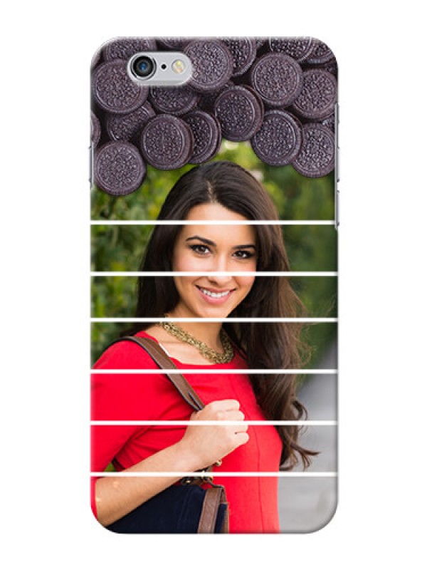 Custom iPhone 6 Custom Mobile Covers with Oreo Biscuit Design