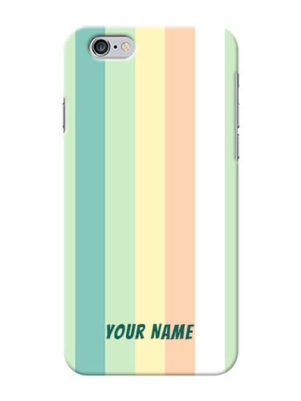 Custom iPhone 6 Back Covers: Multi-colour Stripes Design