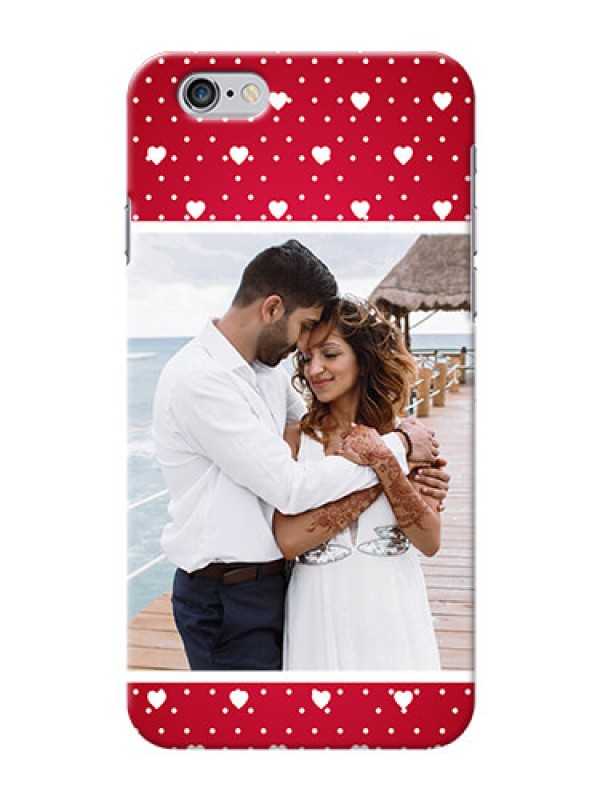 Custom iPhone 6s custom back covers: Hearts Mobile Case Design
