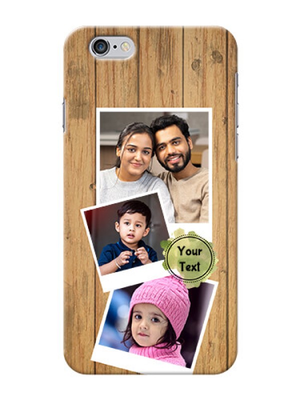 Custom iPhone 6s Custom Mobile Phone Covers: Wooden Texture Design