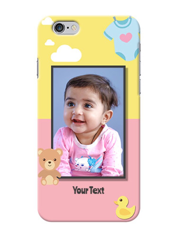 Custom iPhone 6s Back Covers: Kids 2 Color Design