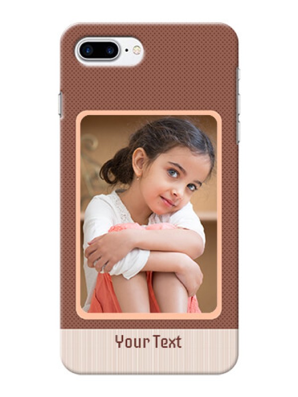 Custom iPhone 7 Plus Phone Covers: Simple Pic Upload Design