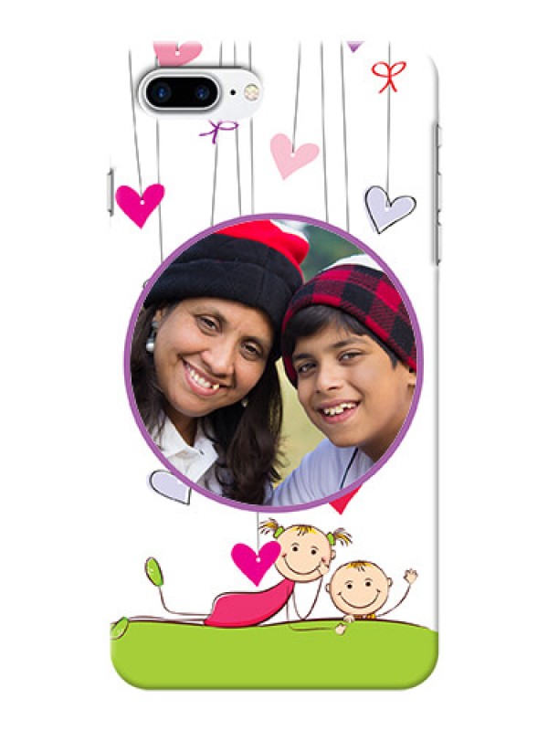 Custom iPhone 7 Plus Mobile Cases: Cute Kids Phone Case Design