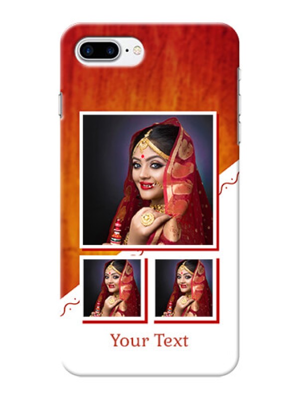 Custom iPhone 7 Plus Personalised Phone Cases: Wedding Memories Design  