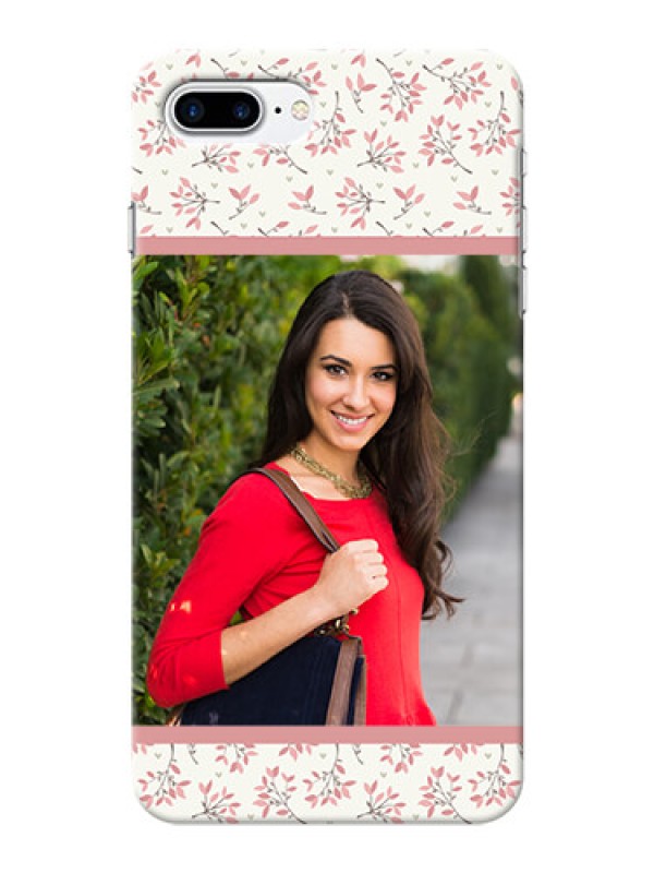 Custom iPhone 7 Plus Back Covers: Premium Floral Design
