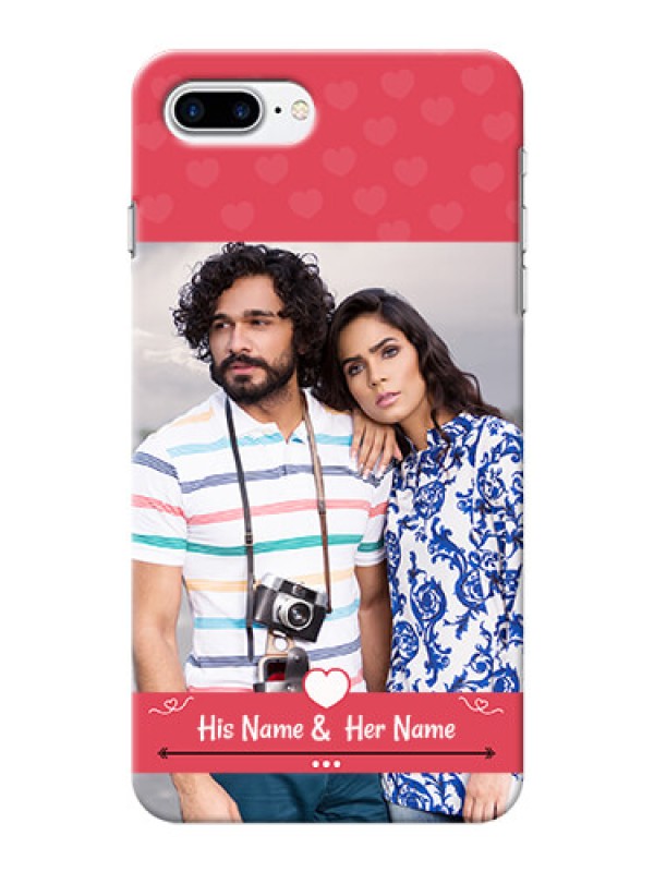 Custom iPhone 7 Plus Mobile Cases: Simple Love Design