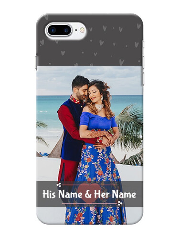 Custom iPhone 7 Plus Mobile Covers: Buy Love Design with Photo Online