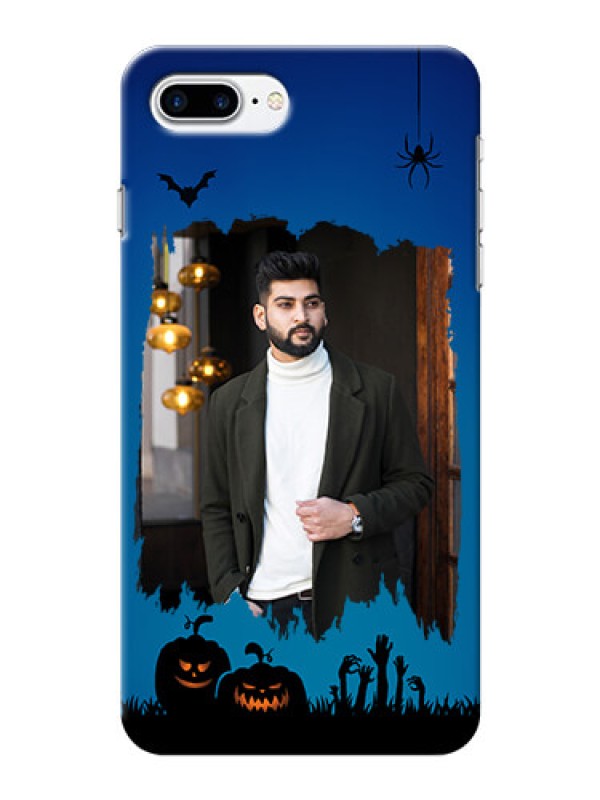 Custom iPhone 7 Plus mobile cases online with pro Halloween design 