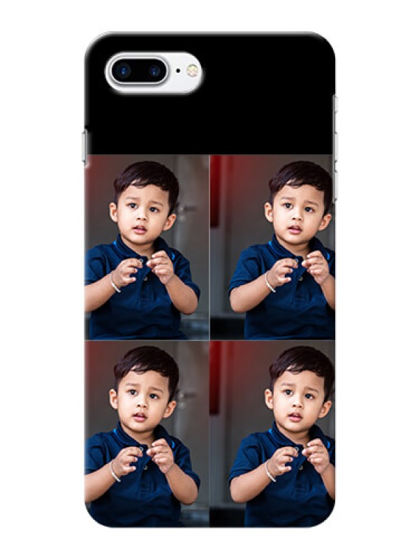 Custom Iphone 7 Plus 4 Image Holder on Mobile Cover