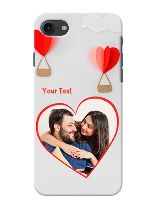 Custom iPhone 7 Phone Covers: Parachute Love Design