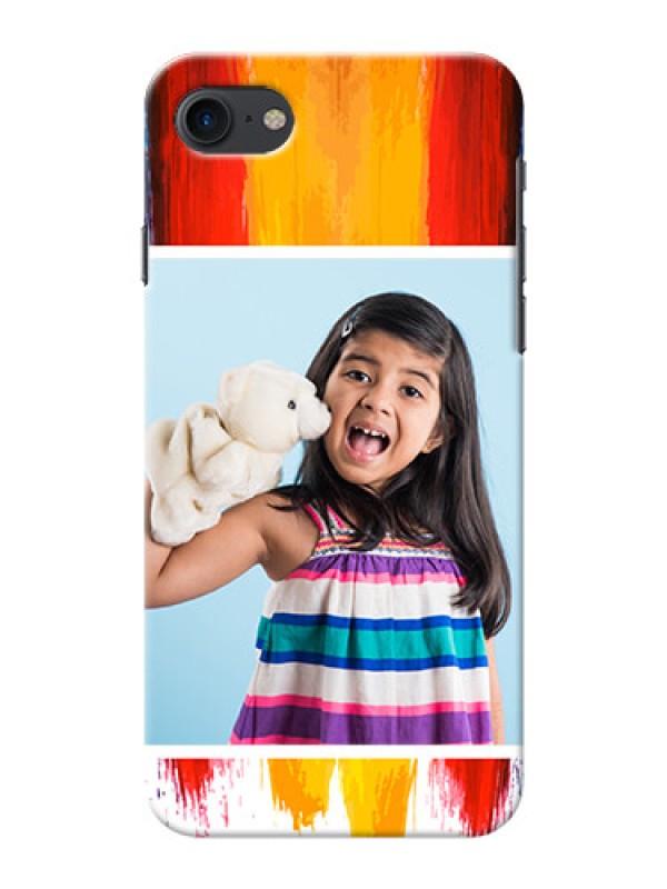 Custom iPhone 7 custom phone covers: Multi Color Design