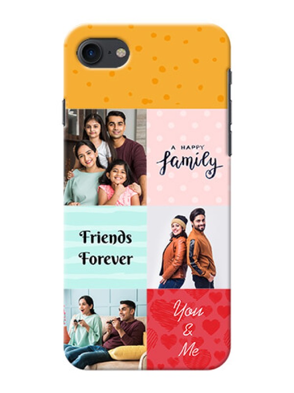 Custom iPhone 7 Customized Phone Cases: Images with Quotes Design