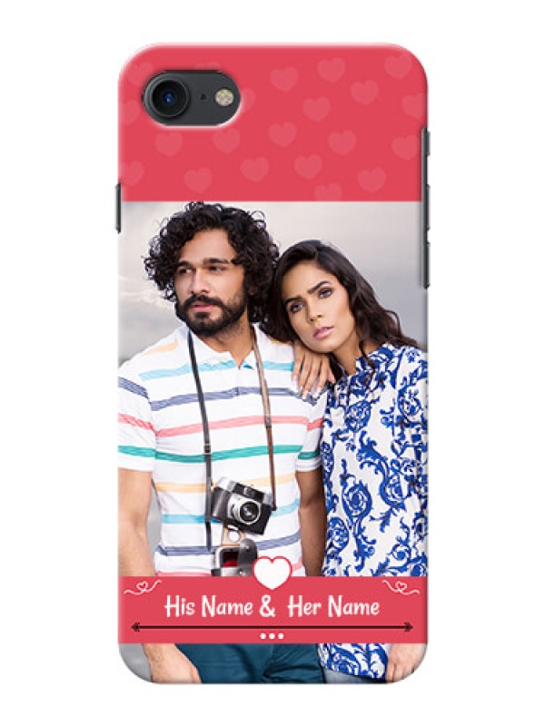 Custom iPhone 7 Mobile Cases: Simple Love Design