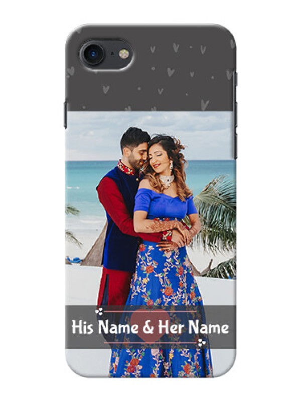 Custom iPhone 7 Mobile Covers: Buy Love Design with Photo Online