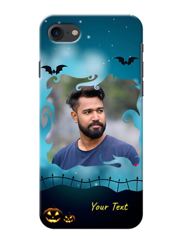 Custom iPhone 7 Personalised Phone Cases: Halloween frame design