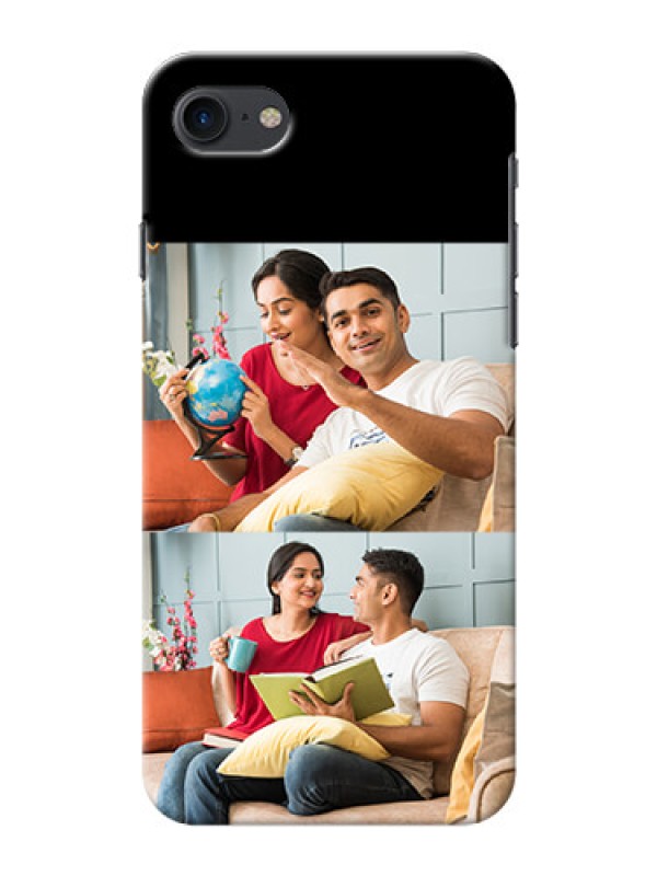 Custom Iphone 7 2 Images on Phone Cover