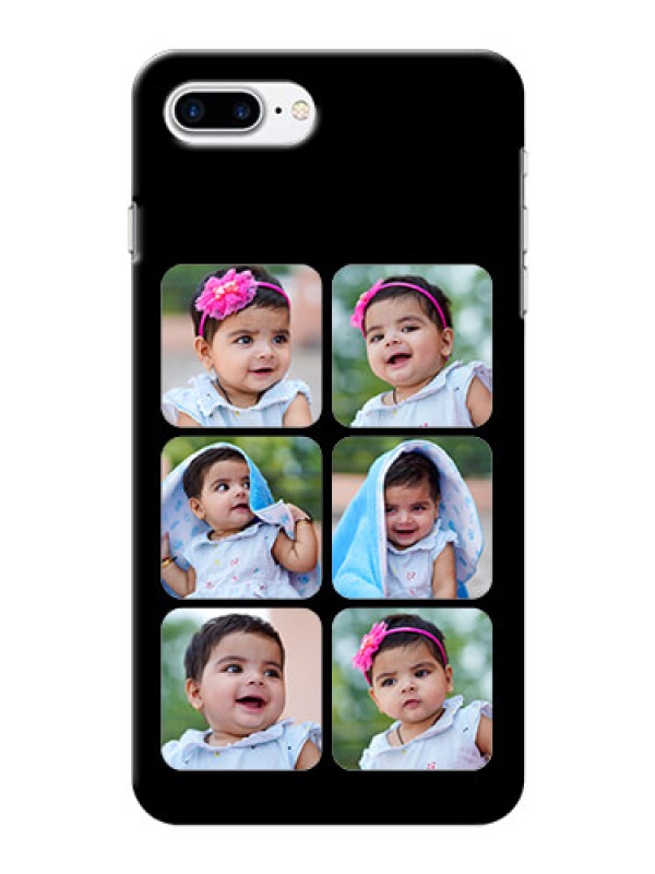 Custom iPhone 8 Plus mobile phone cases: Multiple Pictures Design