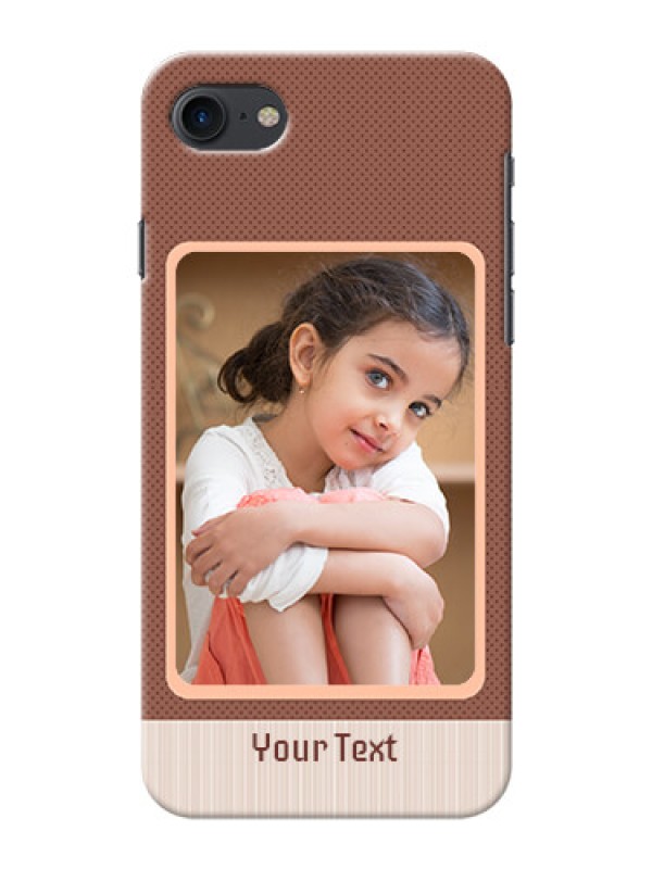 Custom Apple iPhone 8 Simple Photo Upload Mobile Cover Design