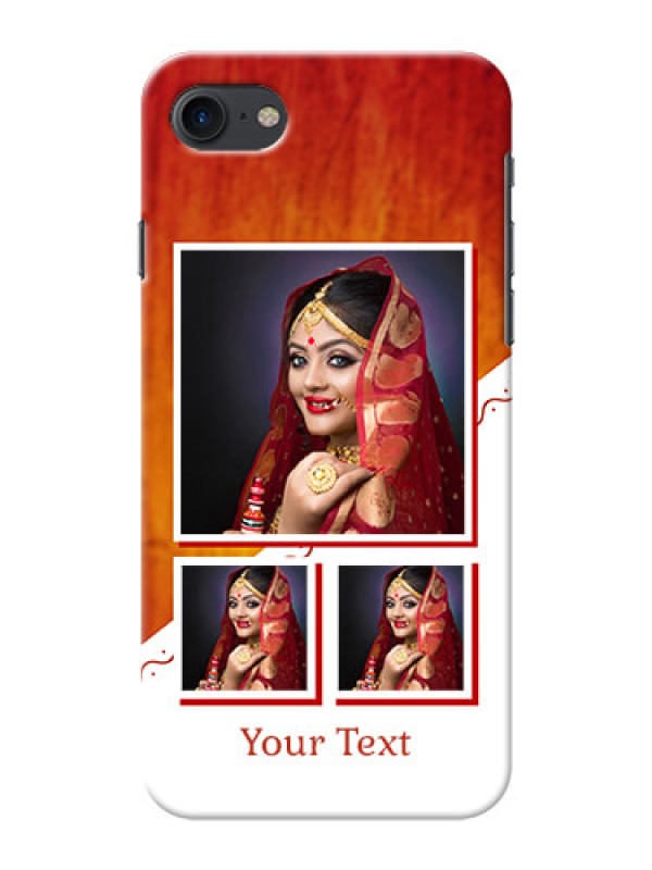 Custom Apple iPhone 8 Wedding Memories Mobile Cover Design