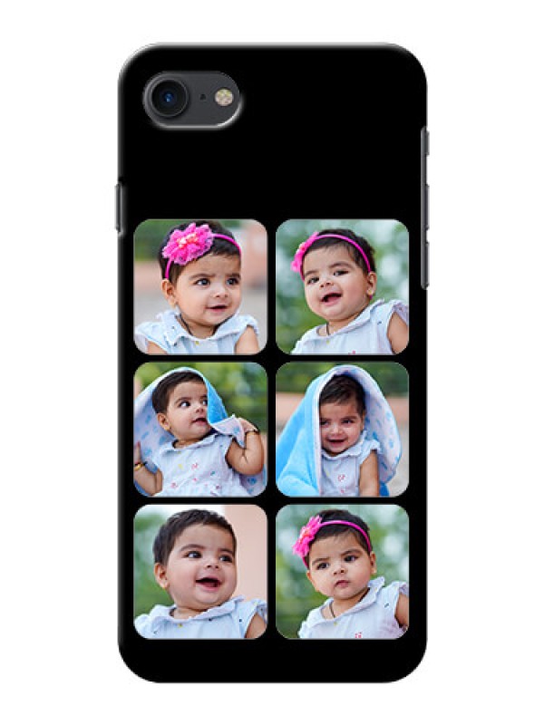 Custom Apple iPhone 8 Multiple Pictures Mobile Back Case Design