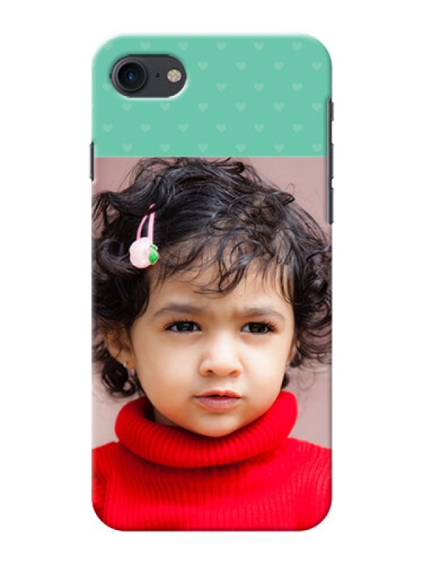 Custom Apple iPhone 8 Lovers Picture Upload Mobile Cover Design