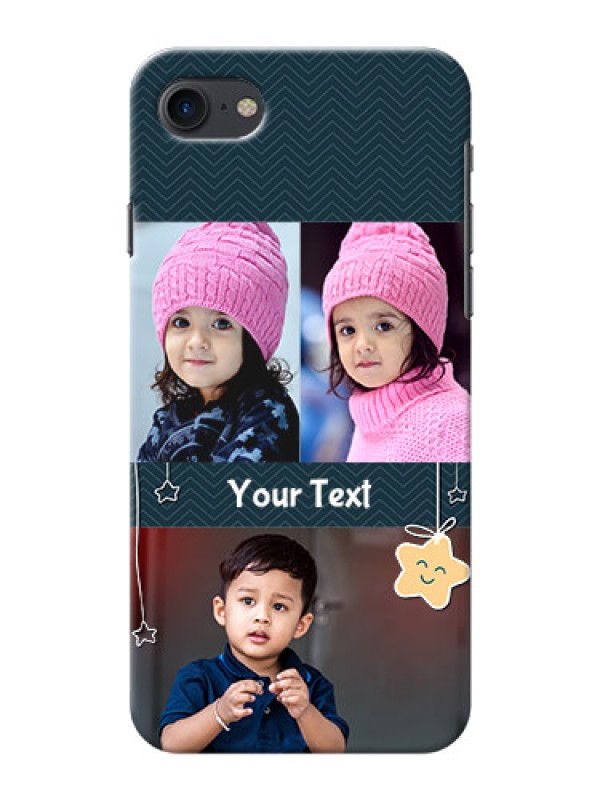 Custom iPhone 8 Mobile Back Covers Online: Hanging Stars Design