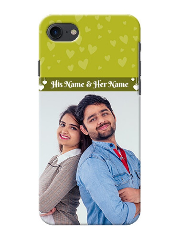 Custom iPhone 8 custom mobile covers: You & Me Heart Design