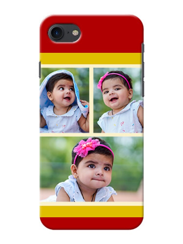 Custom iPhone SE 2020 mobile phone cases: Multiple Pic Upload Design