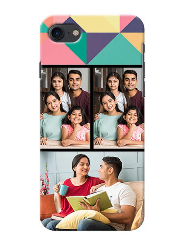 Custom iPhone SE 2020 personalised phone covers: Bulk Pic Upload Design