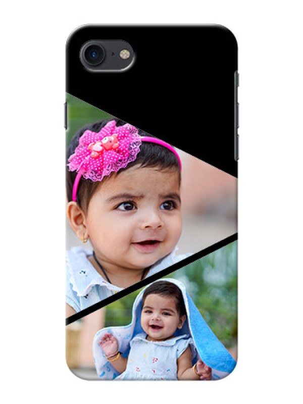 Custom iPhone SE 2020 mobile back covers online: Semi Cut Design