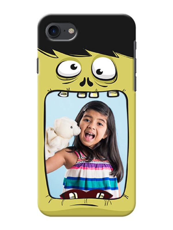 Custom iPhone SE 2020 Mobile Covers: Cartoon monster back case Design