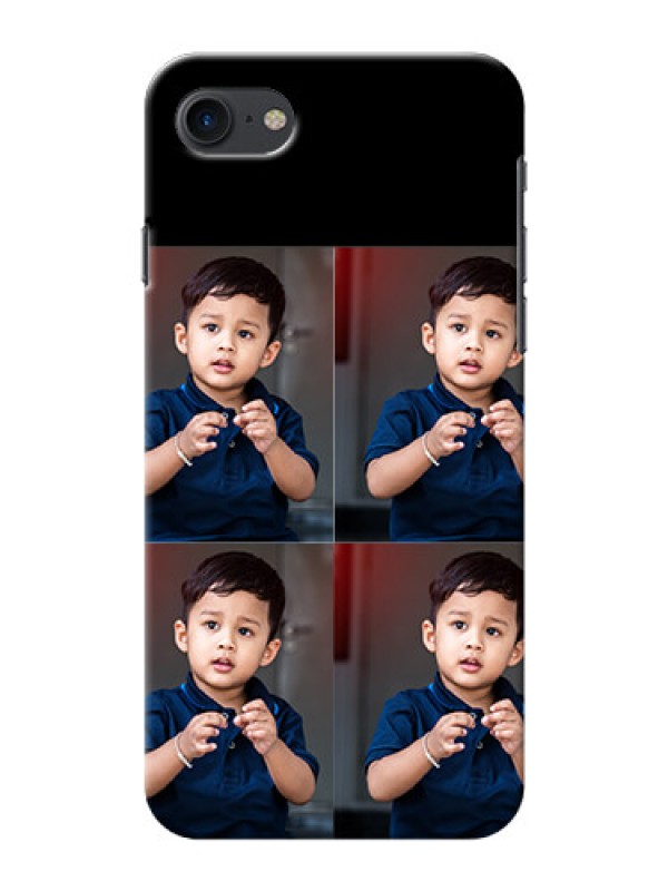 Custom iPhone SE 2020 4 Image Holder on Mobile Cover