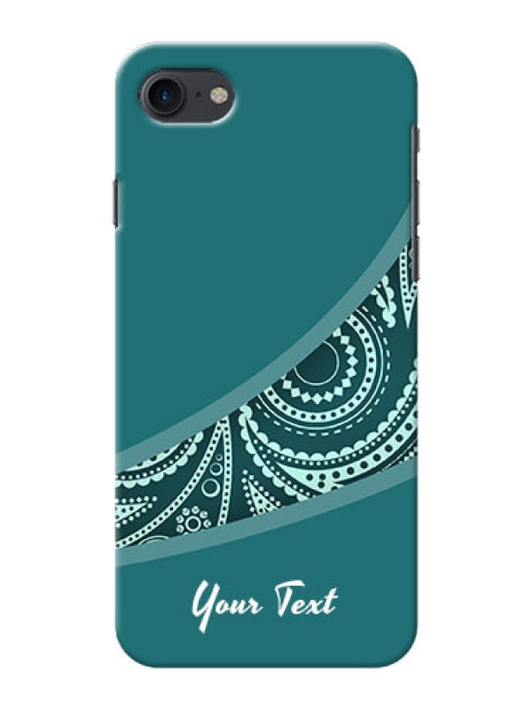 Custom iPhone Se (2020) Custom Phone Covers: semi visible floral Design
