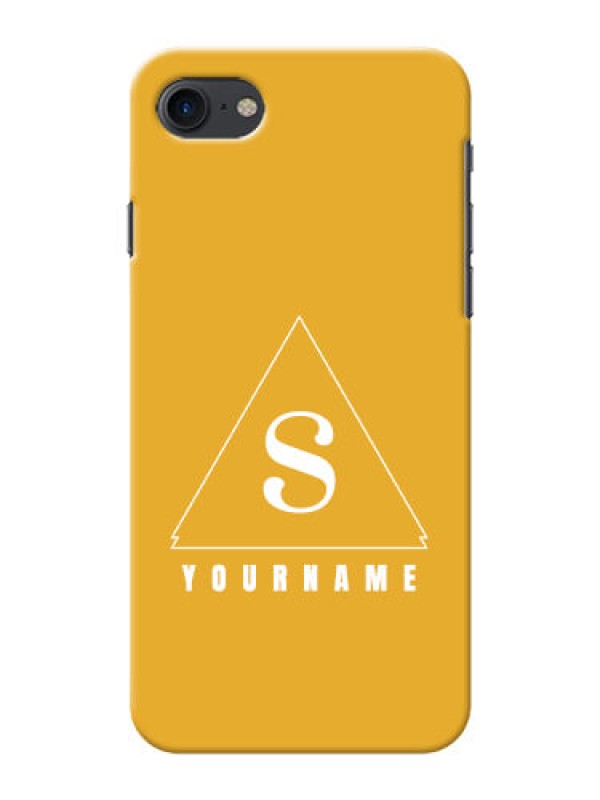 Custom iPhone Se (2020) Custom Mobile Case with simple triangle Design