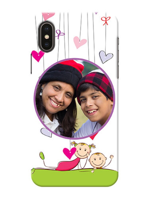 Custom iPhone X Mobile Cases: Cute Kids Phone Case Design