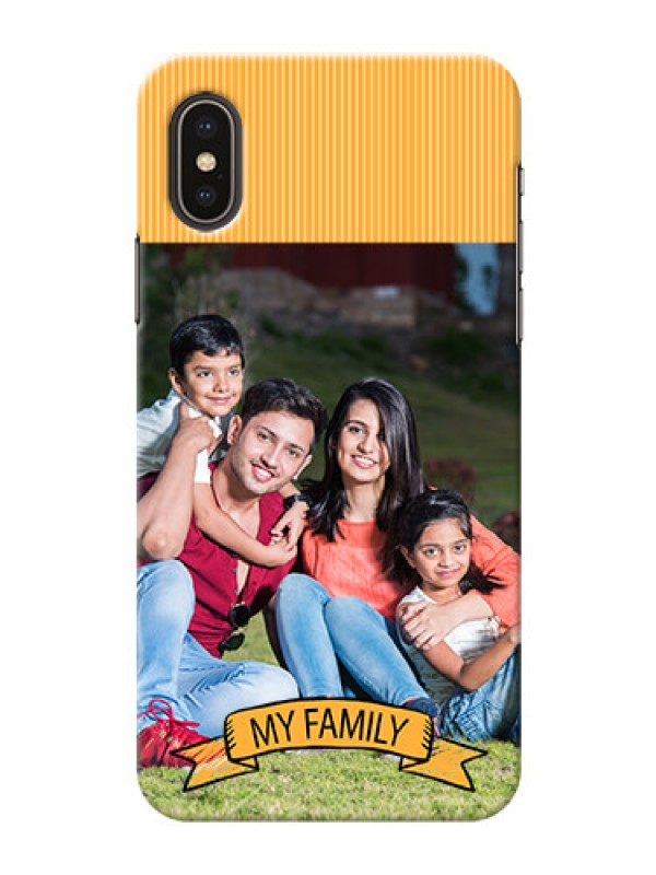 Custom iPhone X Personalized Mobile Cases: My Family Design