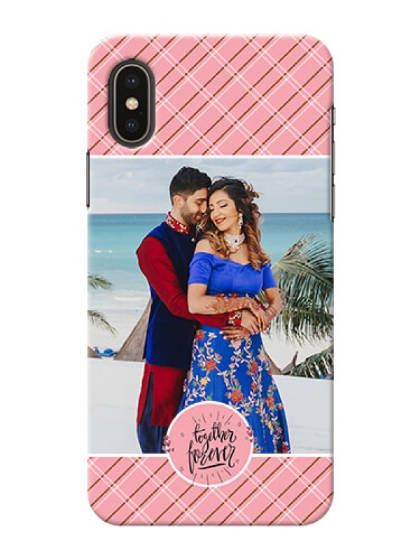 Custom iPhone X Mobile Covers Online: Together Forever Design